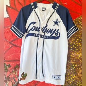 Dallas Cowboys NFL Ultra Game Football Jersey - White/Navy - Size Small